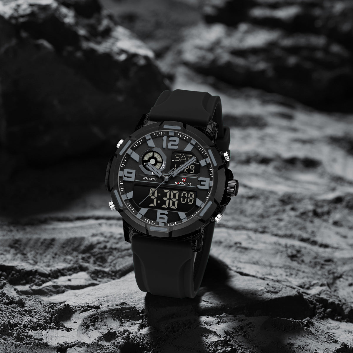 NAVIFORCE NF7130 B/TGY/B Men Watch