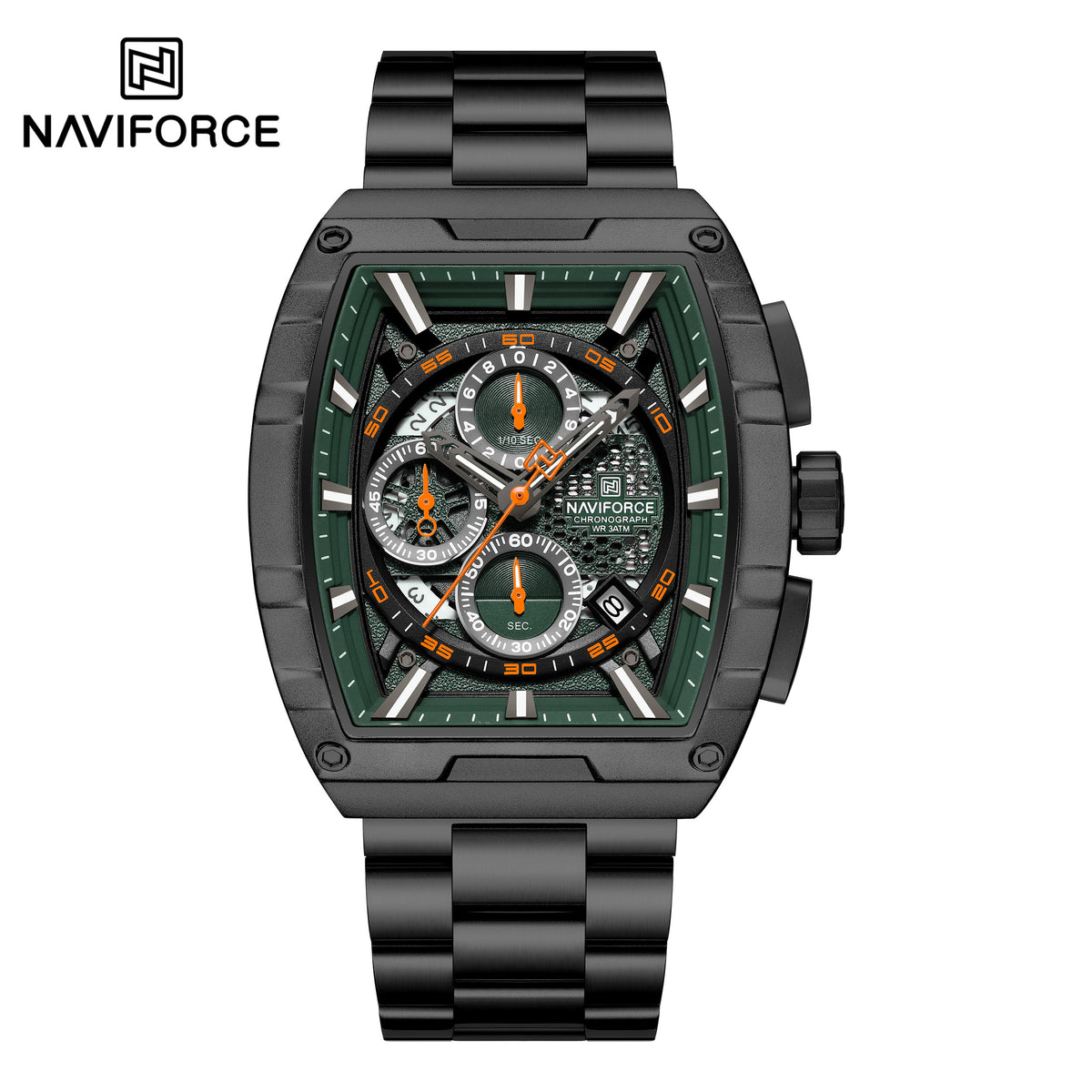 NAVIFORCE NF8066 B/GN/B Men Watch