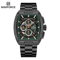 NAVIFORCE NF8066 B/GN/B Men Watch