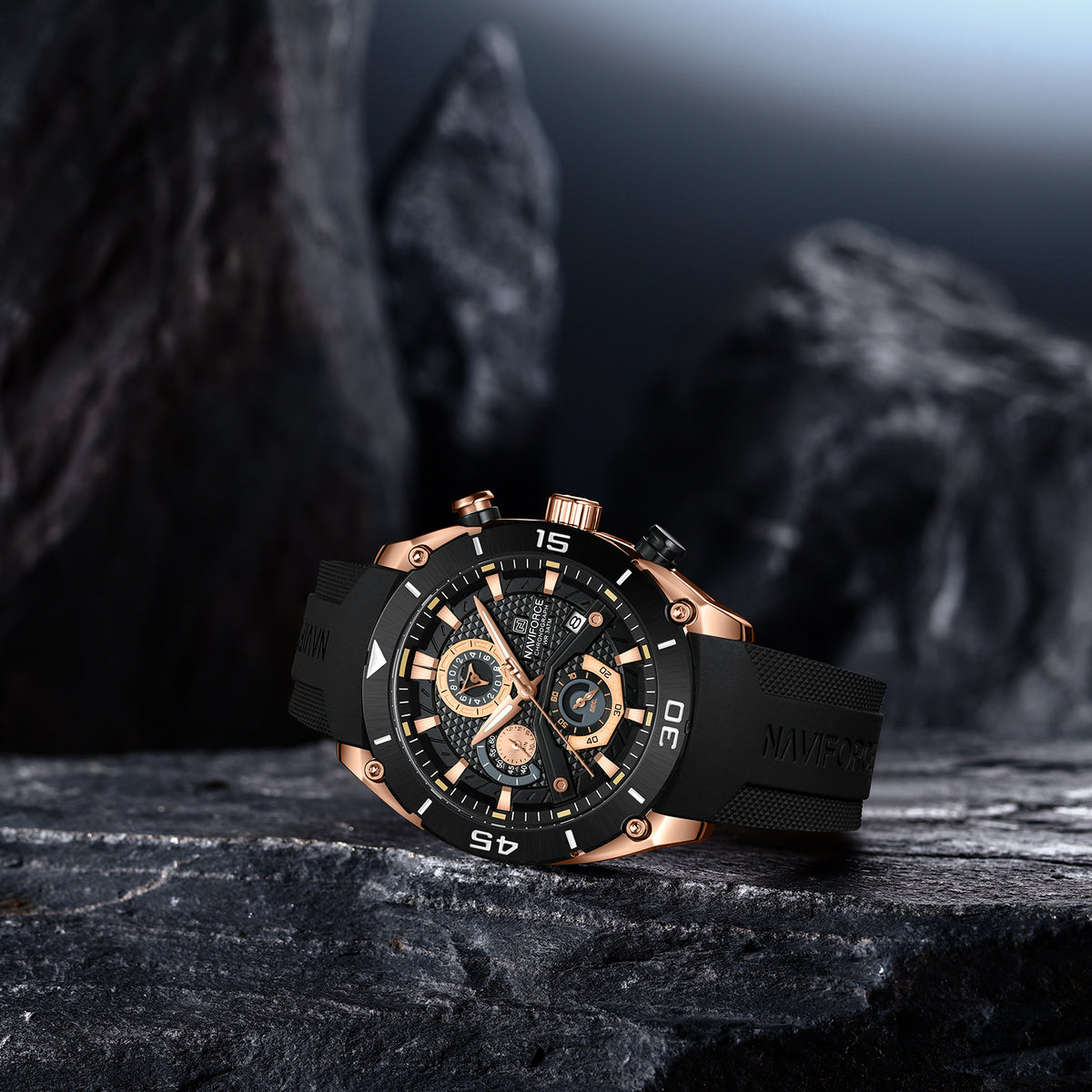 NAVIFORCE NF8038 RG/B/B Men Watch