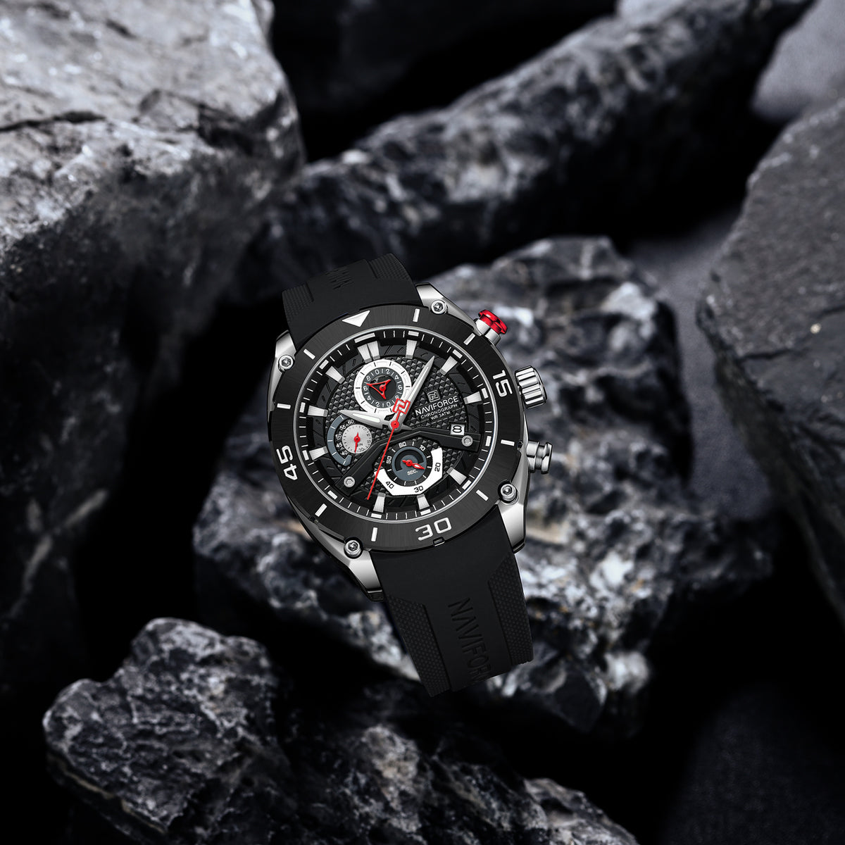 NAVIFORCE NF8038 S/B/B Men Watch