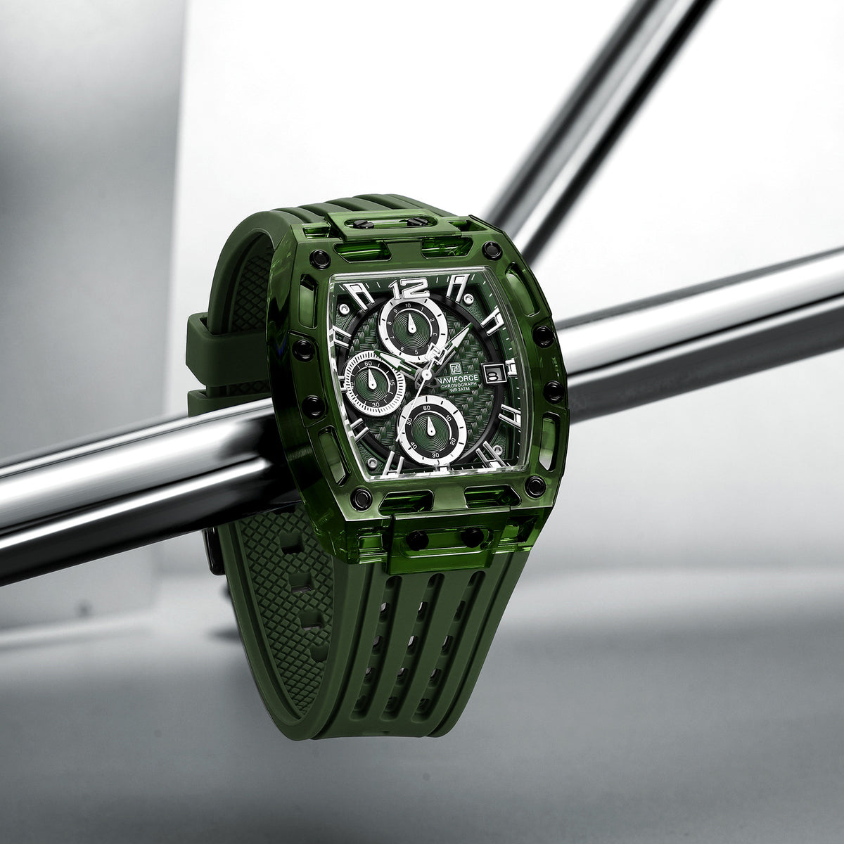 NAVIFORCE NF7105 GN/GN/GN Men Watch