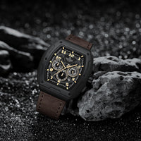 NAVIFORCE NF8053 B/Y/D.BN Men Watch