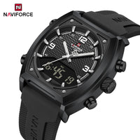 NAVIFORCE NF9242 B/W/B Men Watch