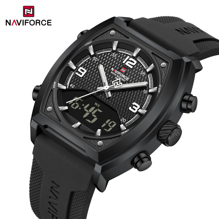 NAVIFORCE NF9242 B/W/B Men Watch