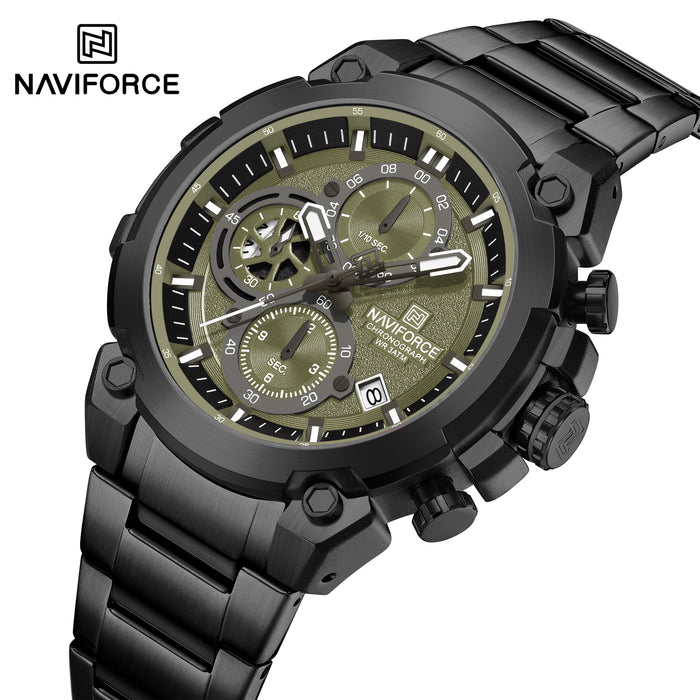 NAVIFORCE NF8071 B/GN/B Men Watch
