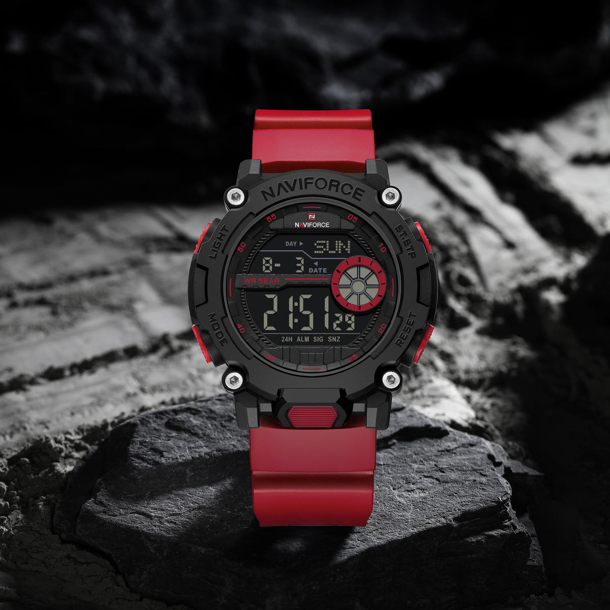 NAVIFORCE NF7133 B/R/R Men Watch