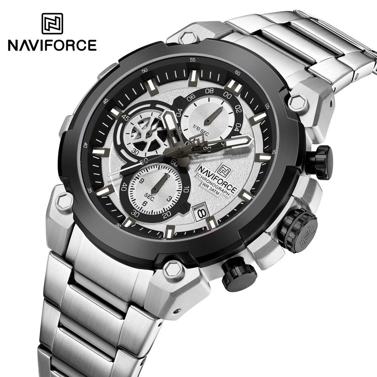 NAVIFORCE NF8071 S/W/S Men Watch
