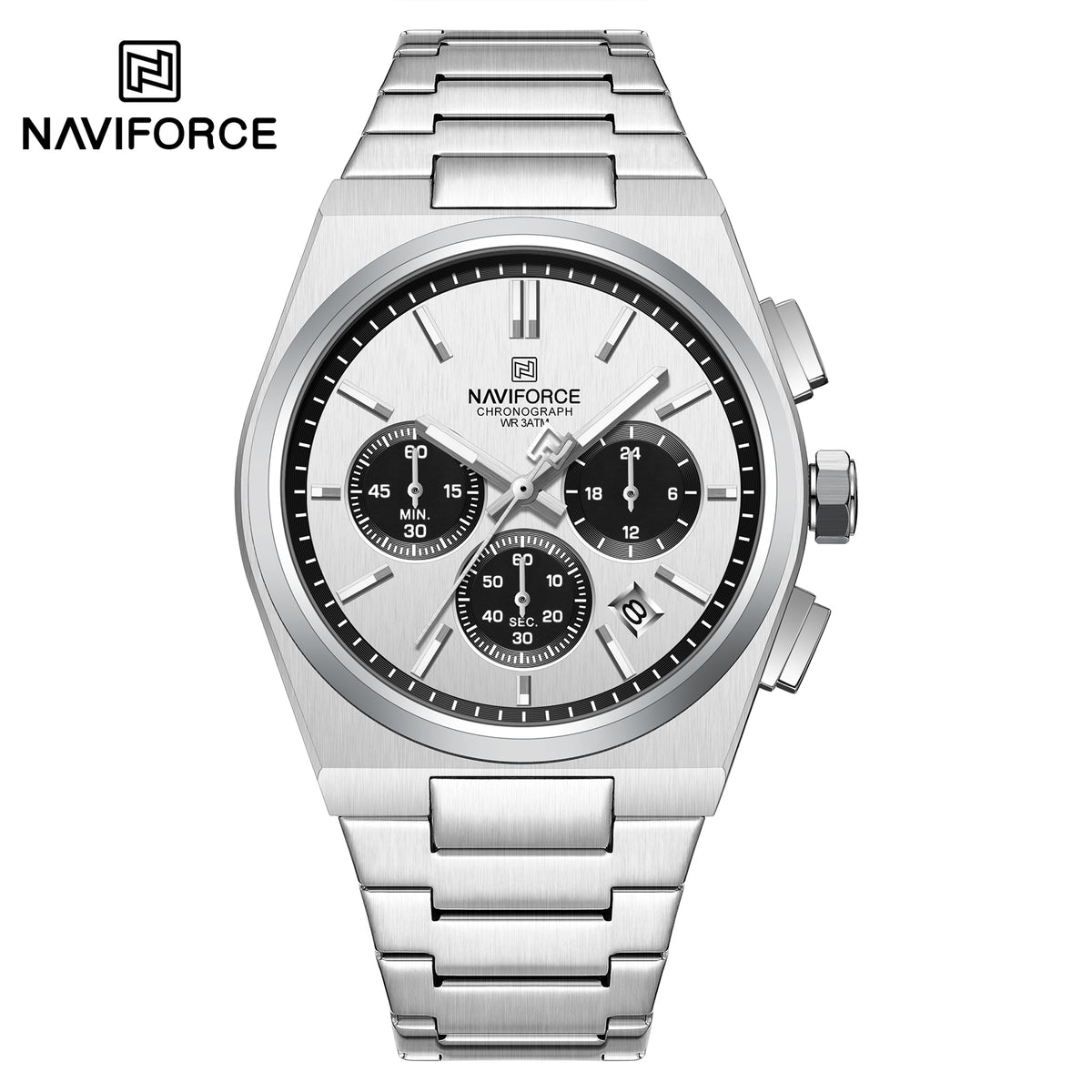 NAVIFORCE NF8048G S/W/S Men Watch