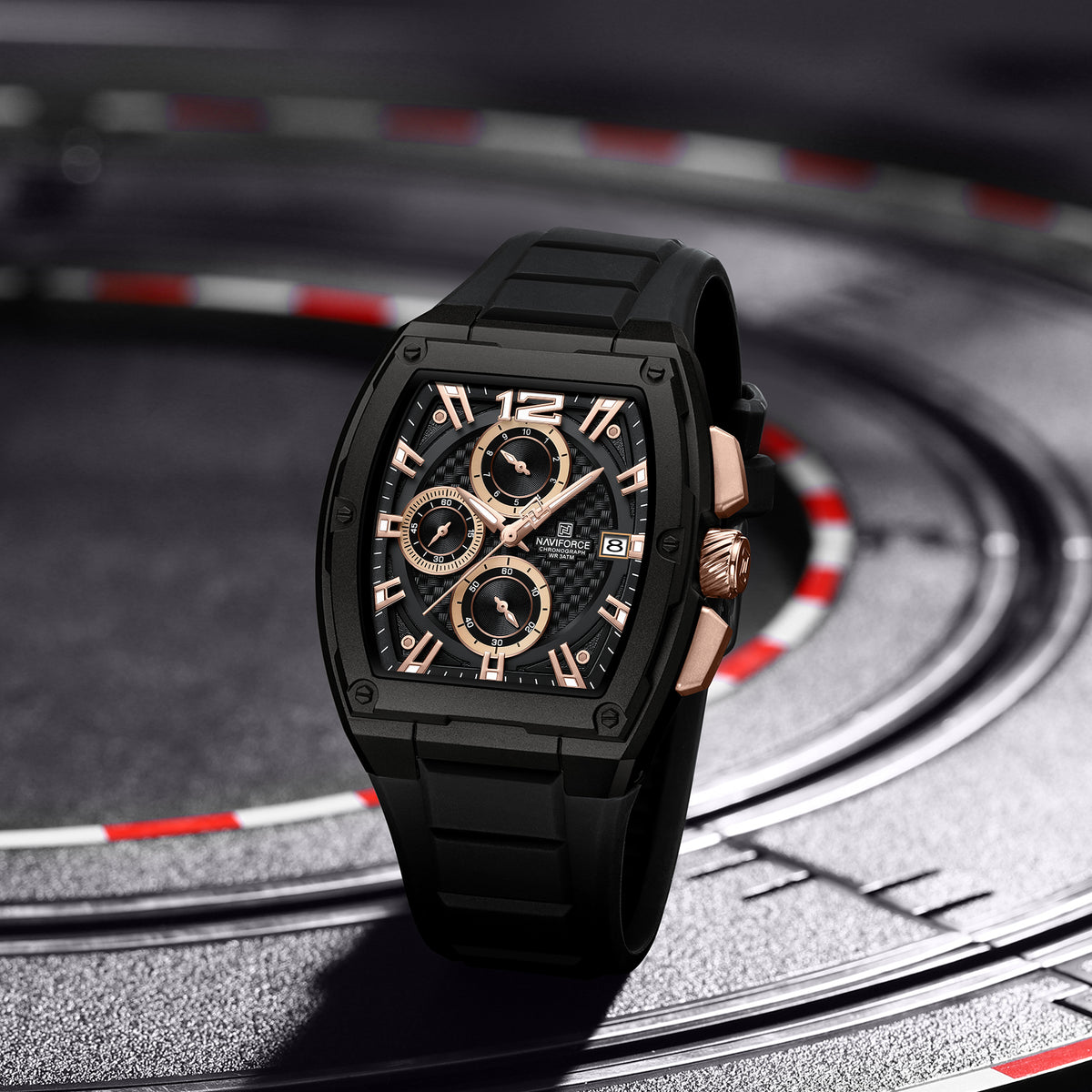 NAVIFORCE NF8050 B/RG/B Men Watch
