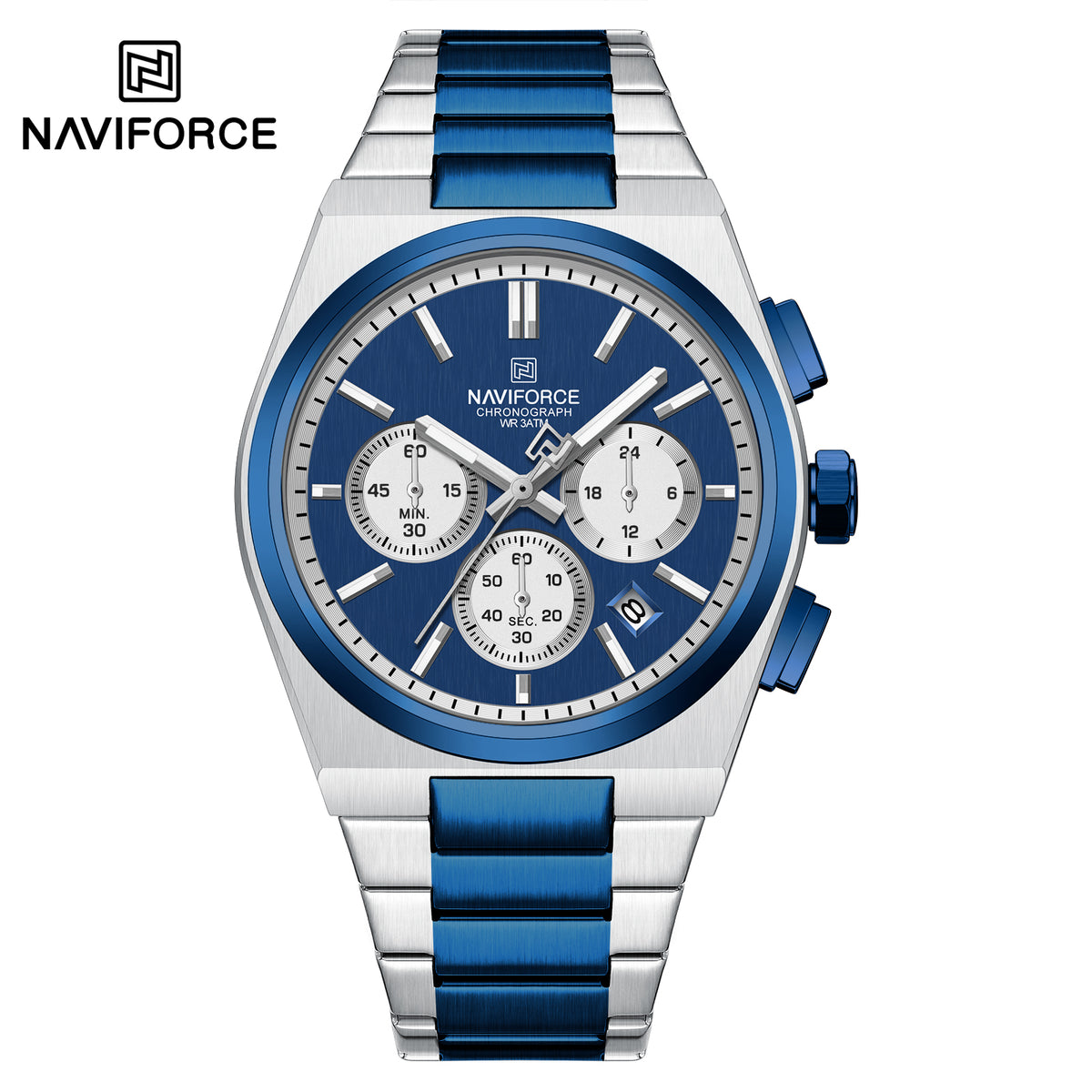 NAVIFORCE NF8048G S/BE/BE Men Watch