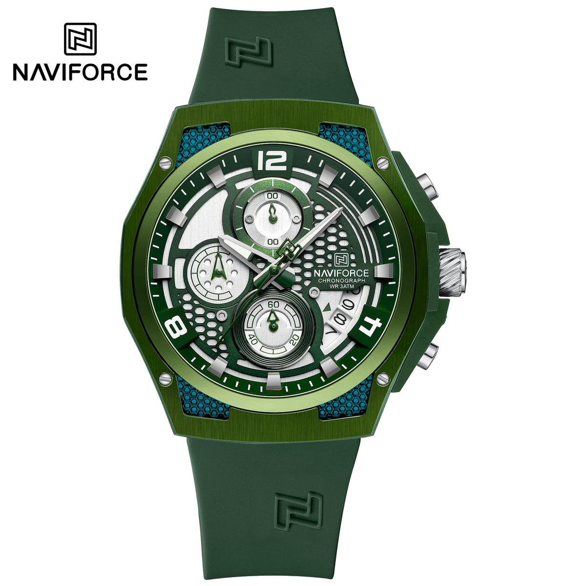 NAVIFORCE NF8051T GN/GN/GN Men Watch