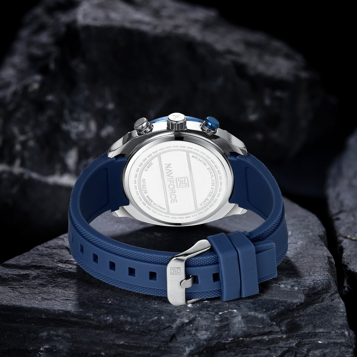 NAVIFORCE NF8038 S/BE/BE Men Watch