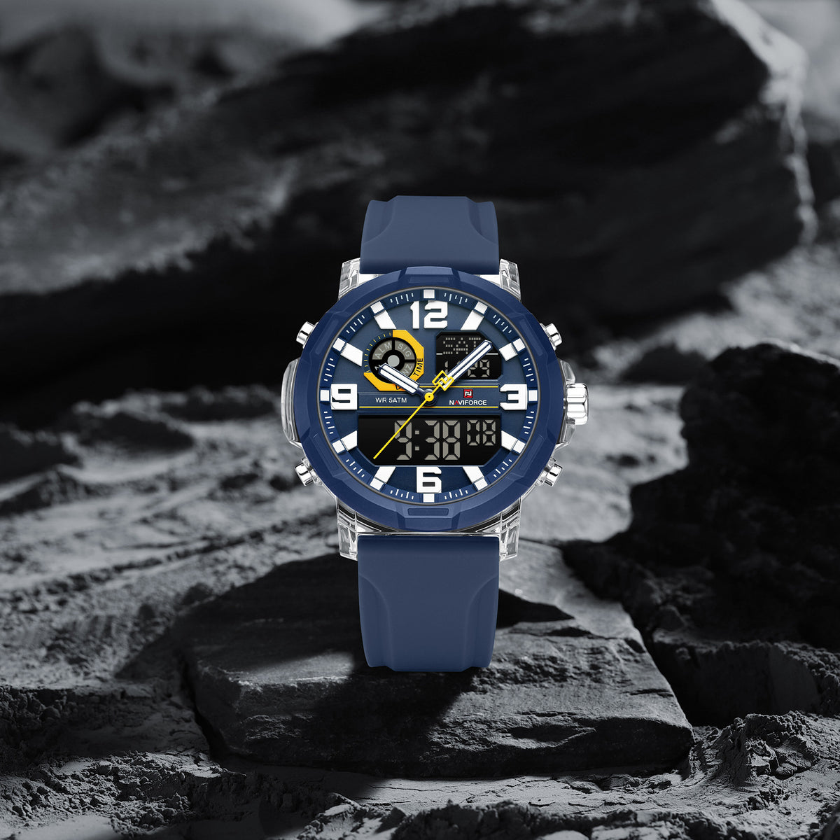 NAVIFORCE NF7130 S/W/BE Men Watch