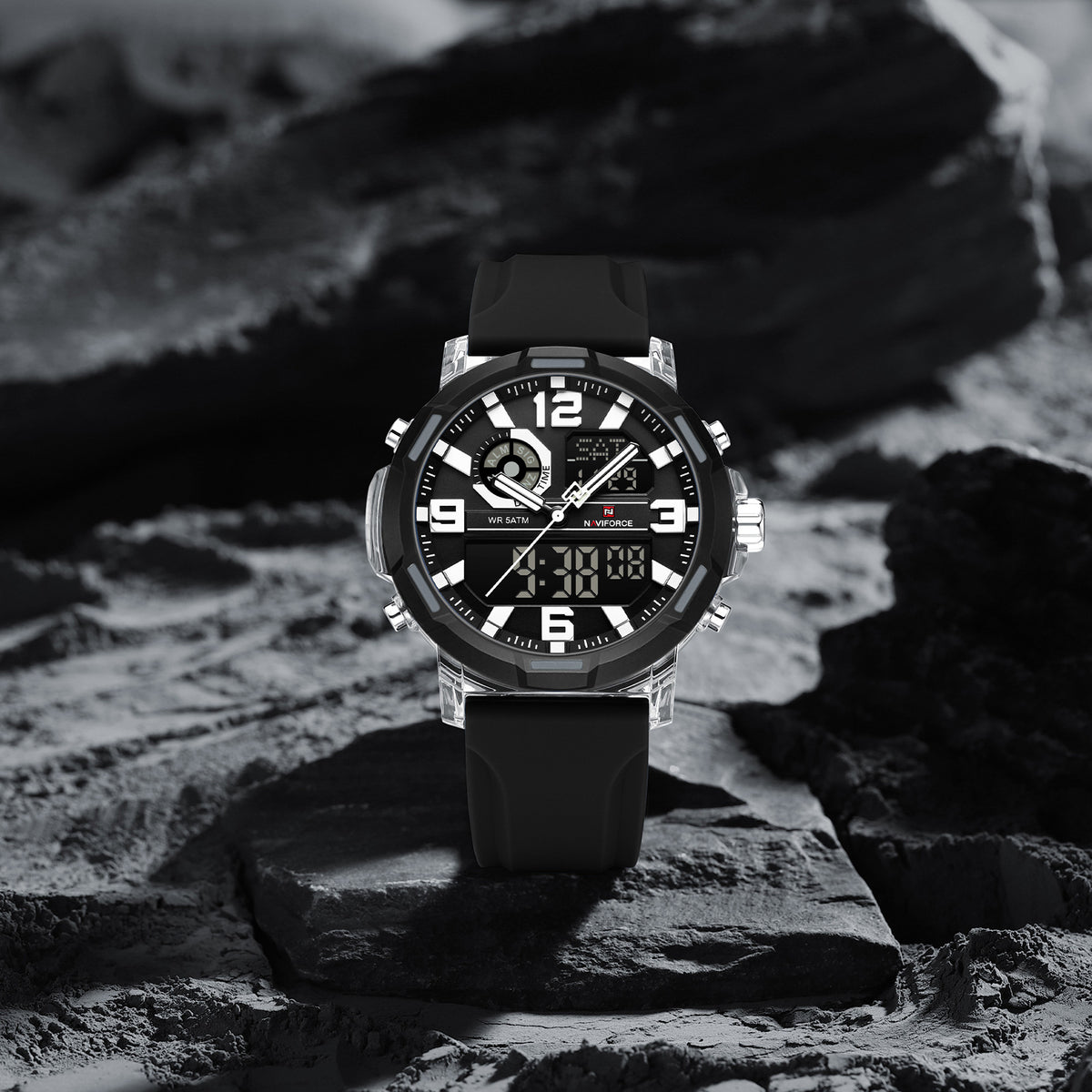 NAVIFORCE NF7130 S/W/B Men Watch