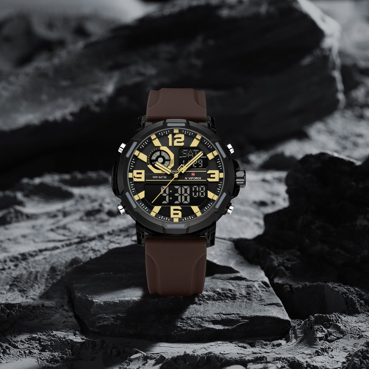 NAVIFORCE NF7130 B/Y/CE Men Watch