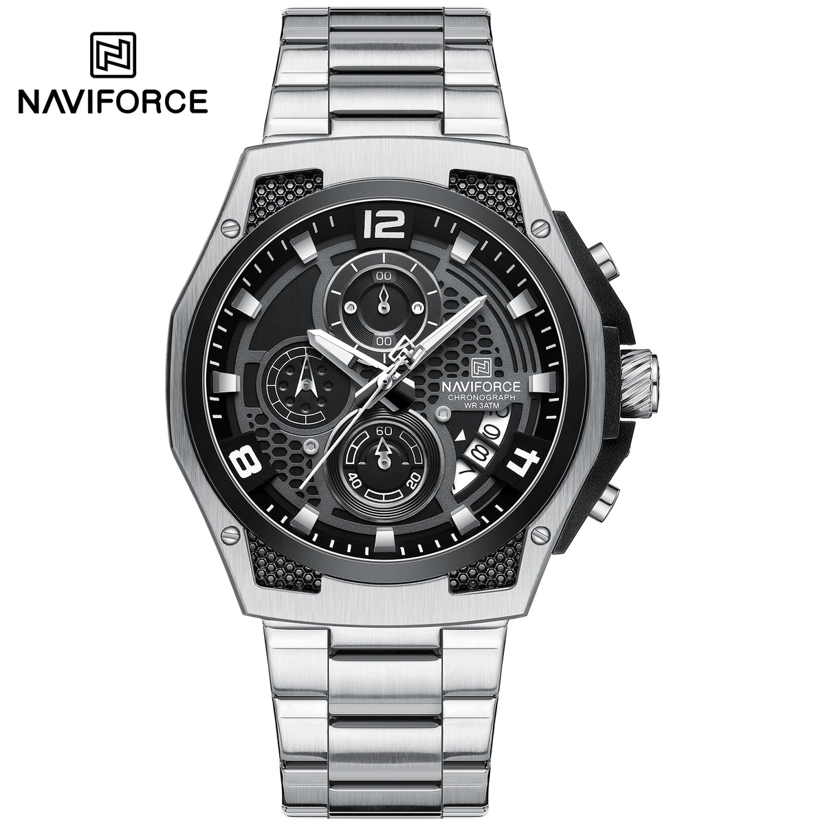 NAVIFORCE NF8051S S/B/S Men Watch