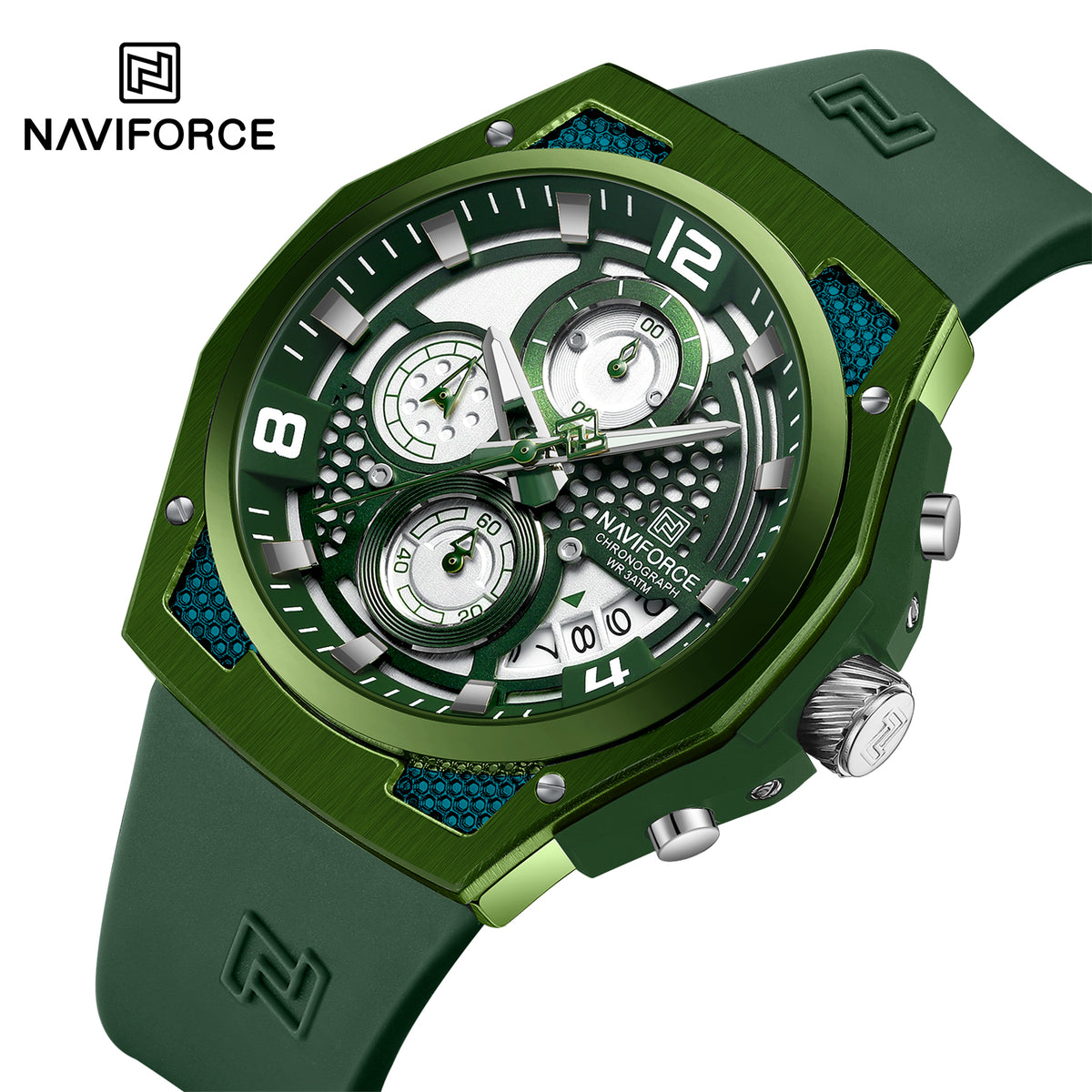 NAVIFORCE NF8051T GN/GN/GN Men Watch