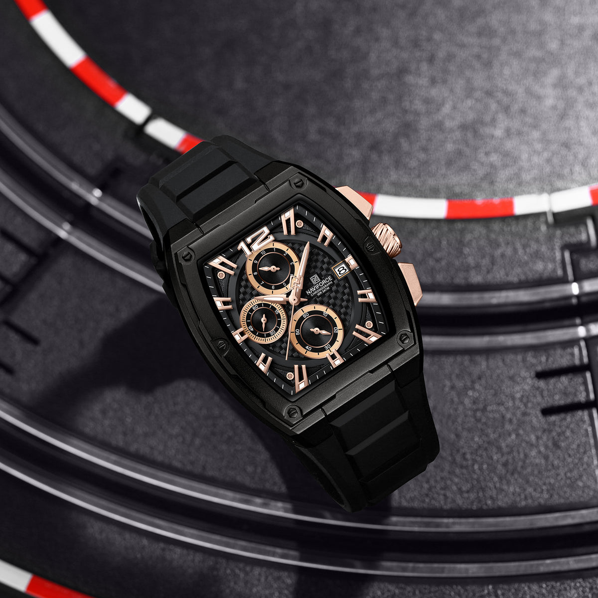 NAVIFORCE NF8050 B/RG/B Men Watch