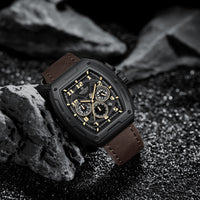 NAVIFORCE NF8053 B/Y/D.BN Men Watch