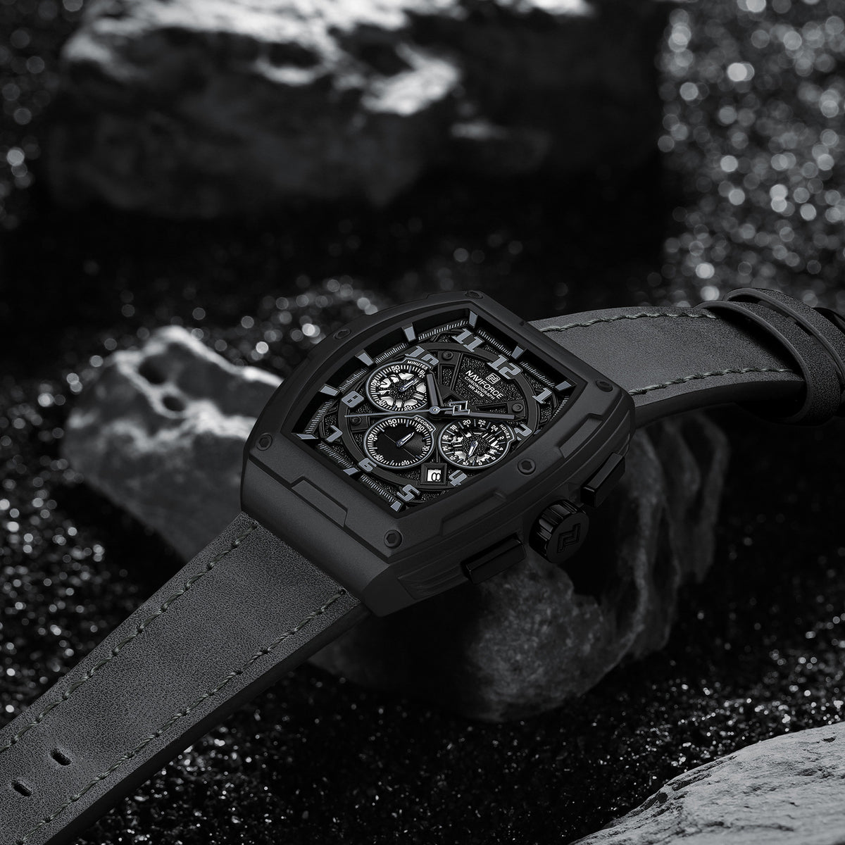 NAVIFORCE NF8053 B/GY/GY Men Watch