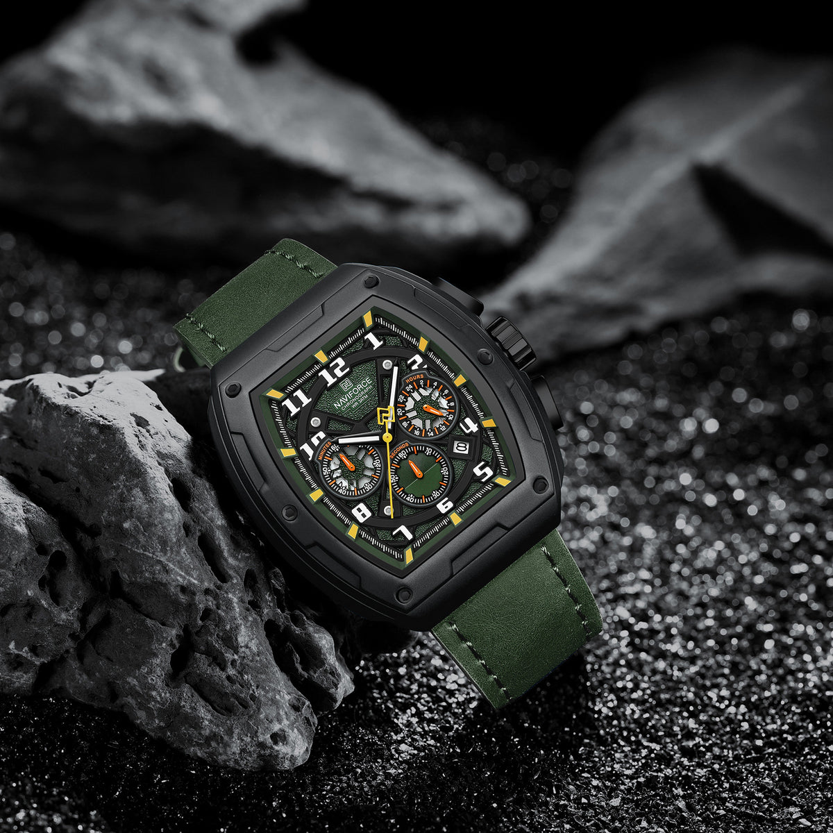 NAVIFORCE NF8053 B/GN/GN Men Watch