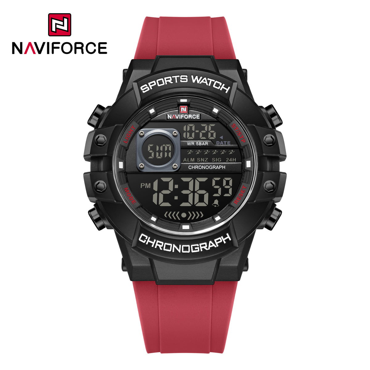 NAVIFORCE NF6102 B/R/R Men Watch