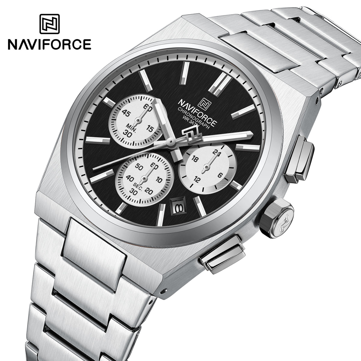 NAVIFORCE NF8048G S/B/S Men Watch