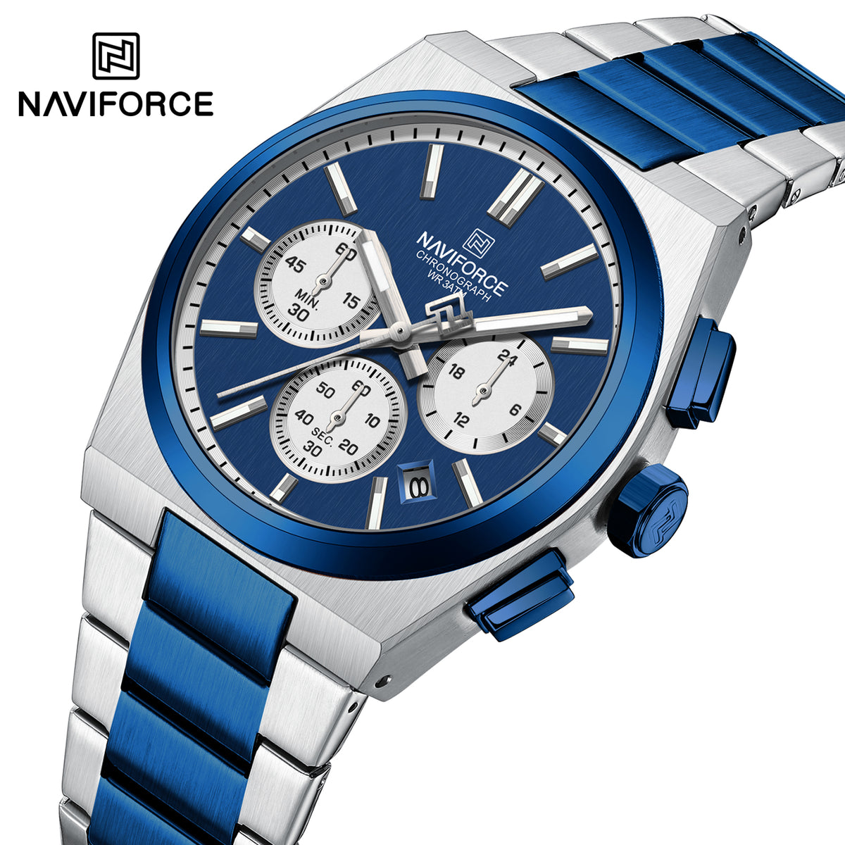 NAVIFORCE NF8048G S/BE/BE Men Watch