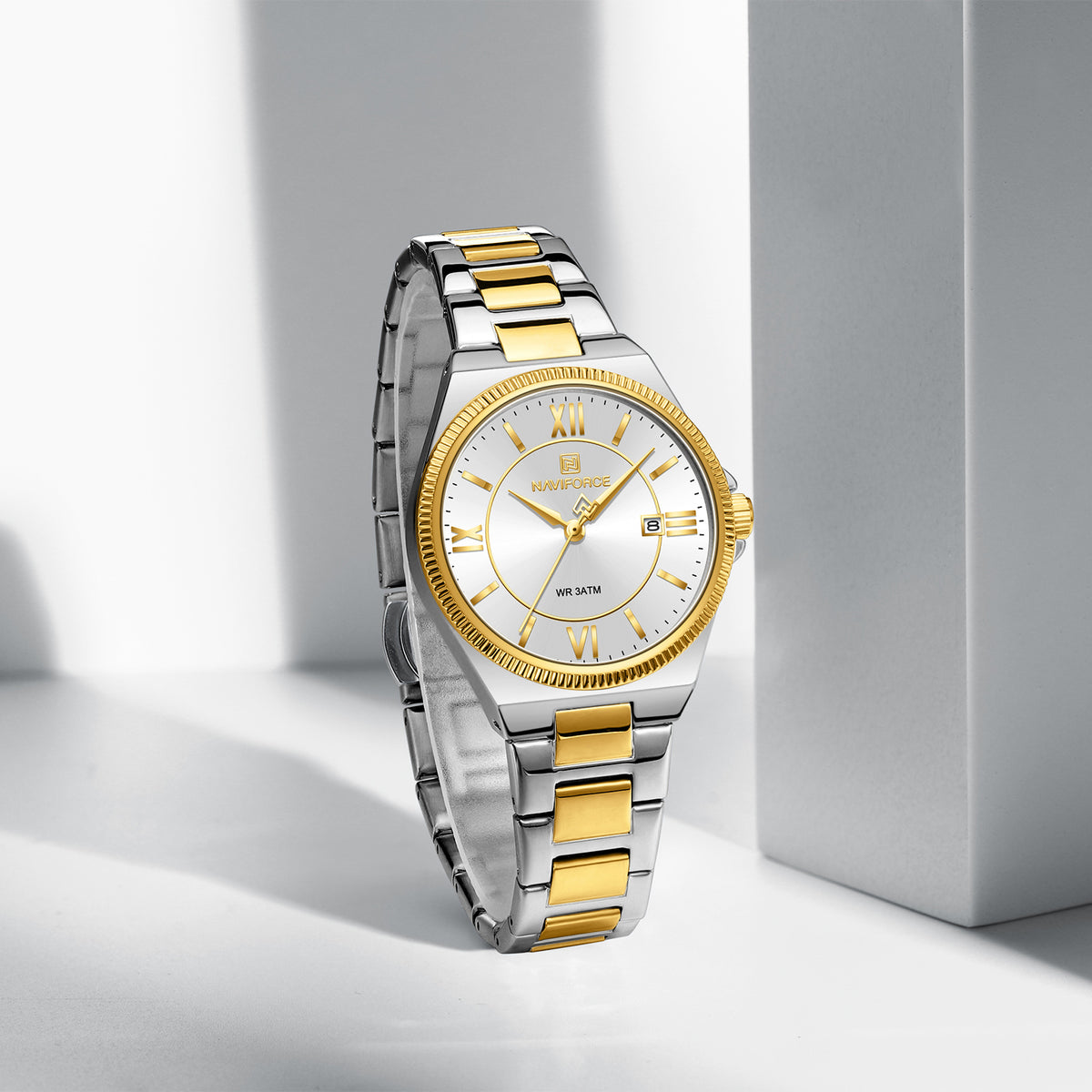 NAVIFORCE NF5073 G/W Women Watch