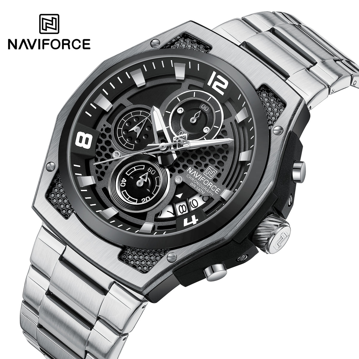 NAVIFORCE NF8051S S/B/S Men Watch