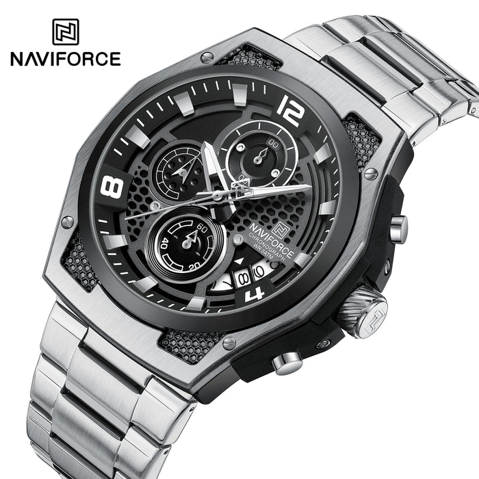 NAVIFORCE NF8051S S/B/S Men Watch