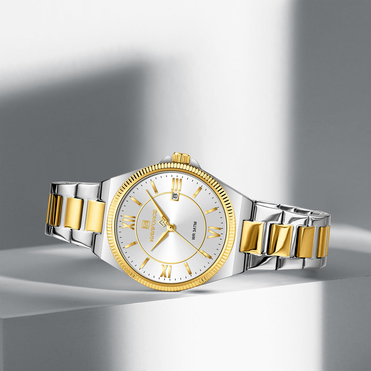 NAVIFORCE NF5073 G/W Women Watch