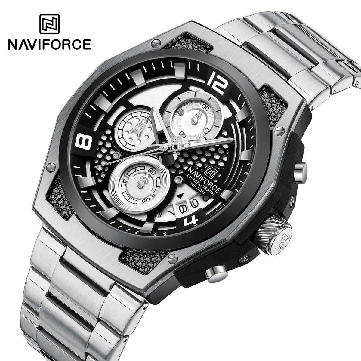 NAVIFORCE NF8051S S/W/S Men Watch