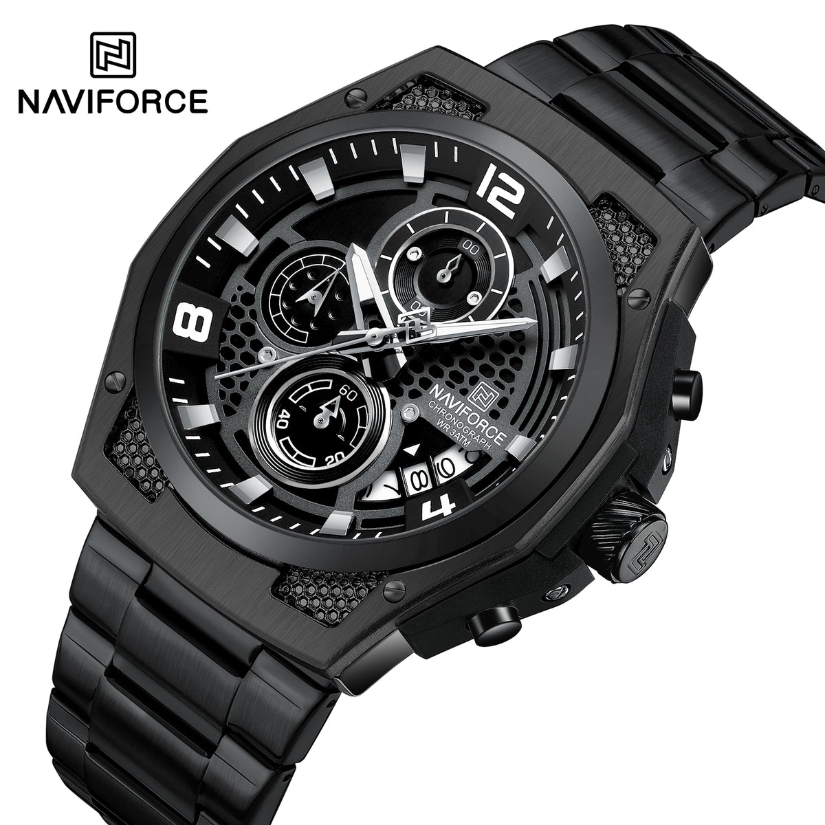 NAVIFORCE NF8051S B/B/B Men Watch
