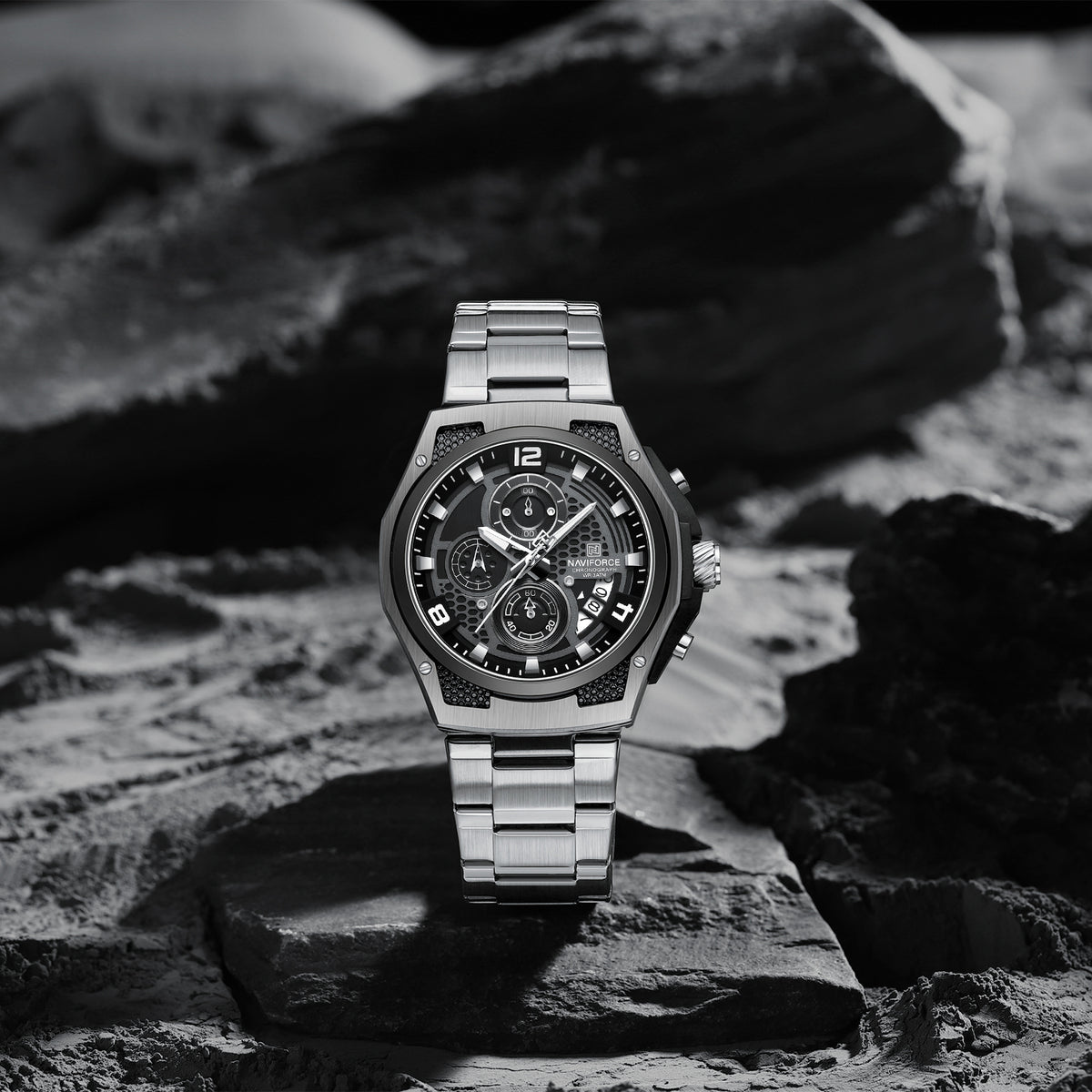 NAVIFORCE NF8051S S/B/S Men Watch