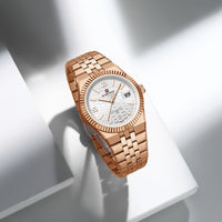 NAVIFORCE NF9277 RG/W/RG Men Watch
