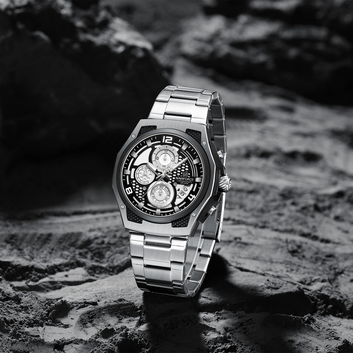 NAVIFORCE NF8051S S/W/S Men Watch