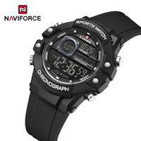 NAVIFORCE NF6102 B/W/B Men Watch