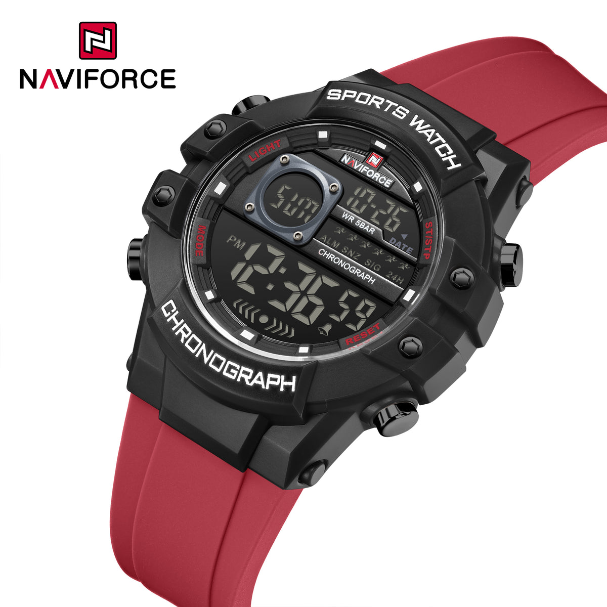 NAVIFORCE NF6102 B/R/R Men Watch