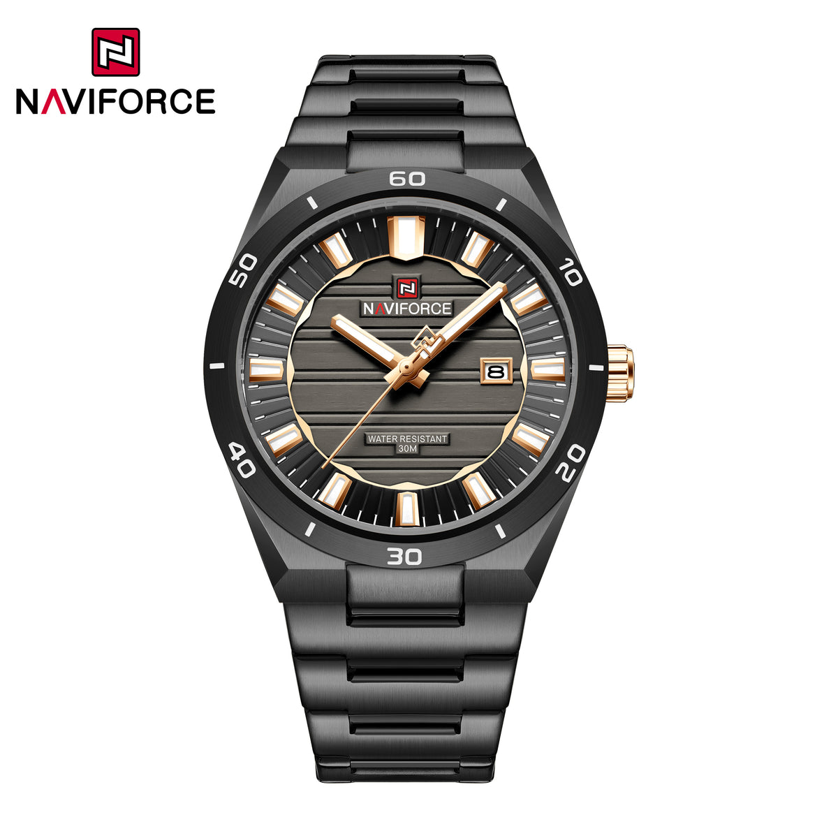 NAVIFORCE NF9268 B/RG/B Men Watch