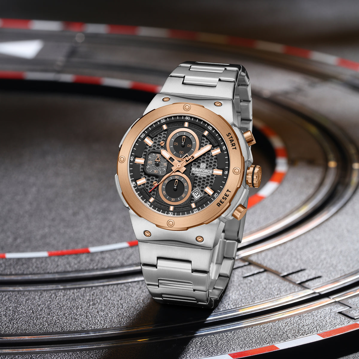 NAVIFORCE NF8072 S/RG/S Men Watch