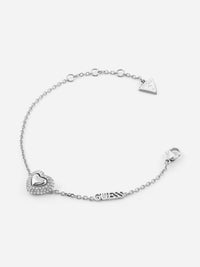 GUESS BELOVED Silver-Tone Bracelet