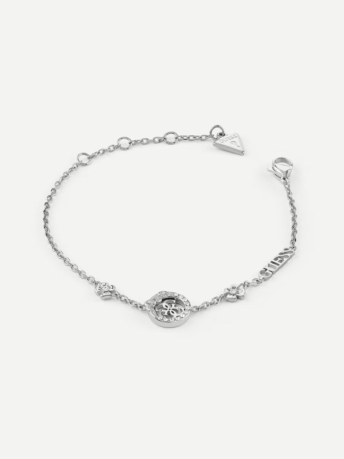 GUESS 4 LOVE Silver-Tone Bracelet