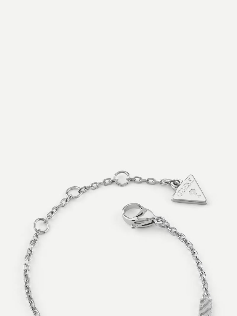 GUESS 4 LOVE Silver-Tone Bracelet