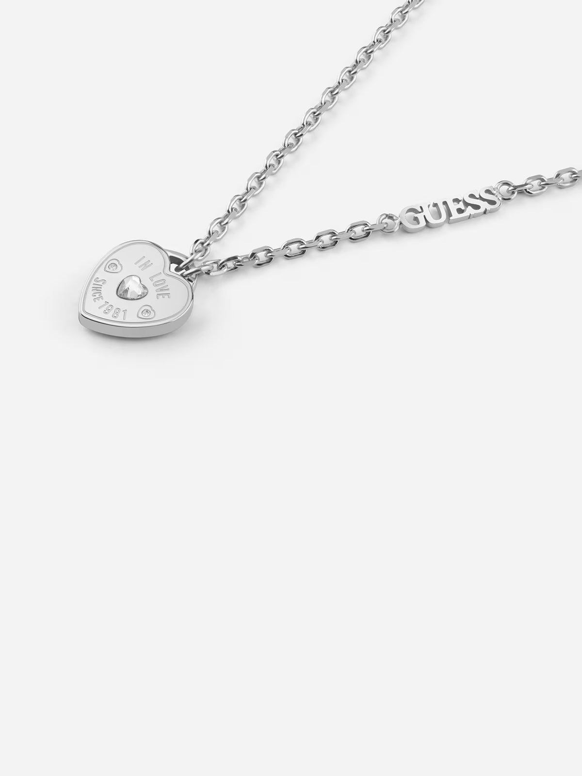 GUESS AMORE Silver-Tone Bracelet