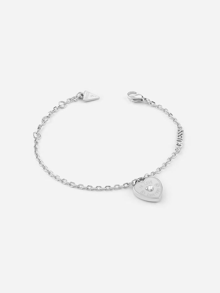 GUESS AMORE Silver-Tone Bracelet