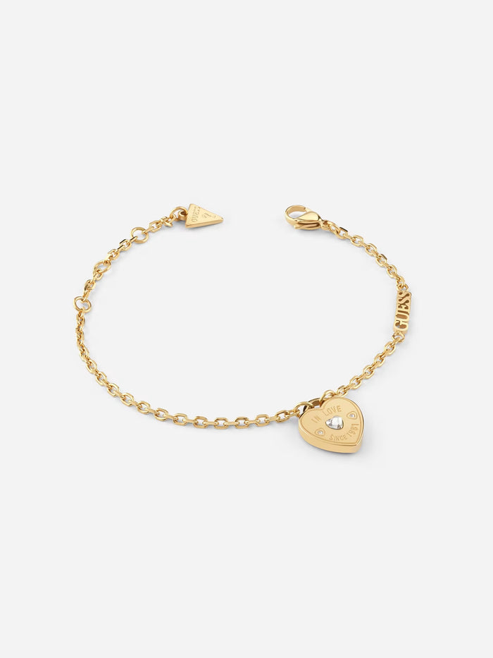 GUESS AMORE Gold Plated Bracelet
