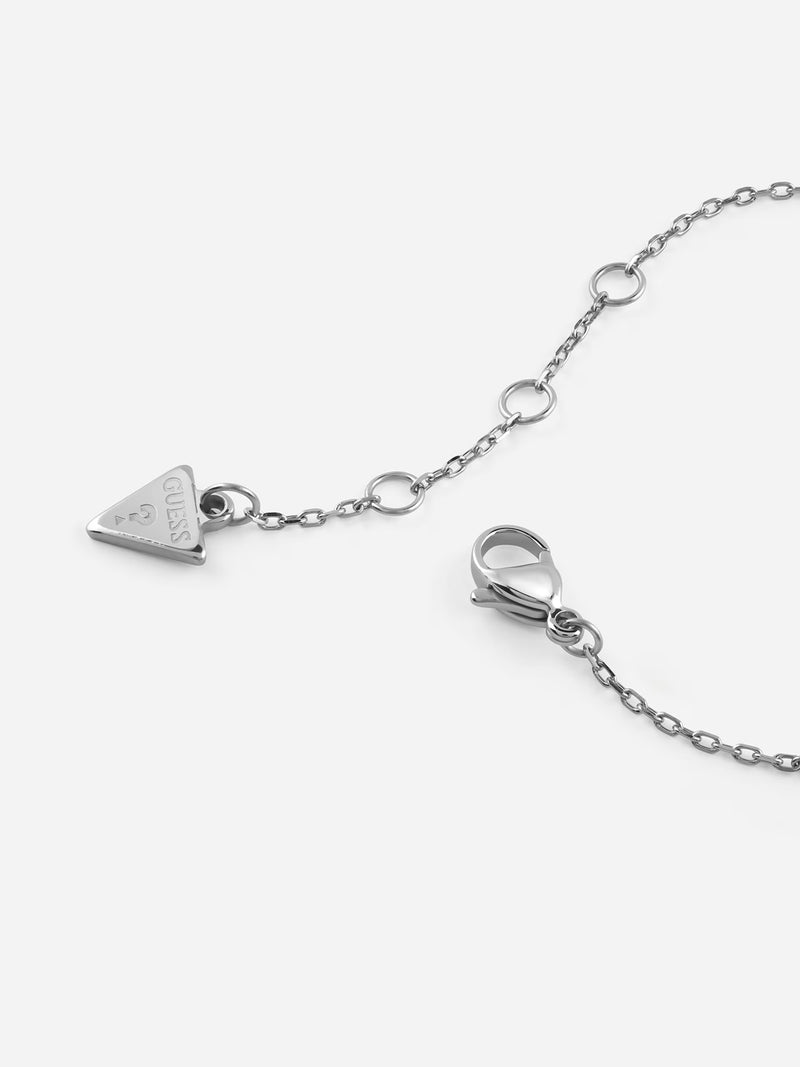 GUESS BAMBOO Silver-Tone Bracelet