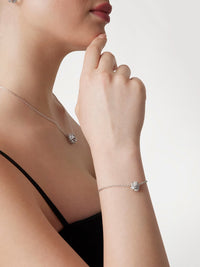 GUESS FABULOUS ME Silver-Tone Bracelet